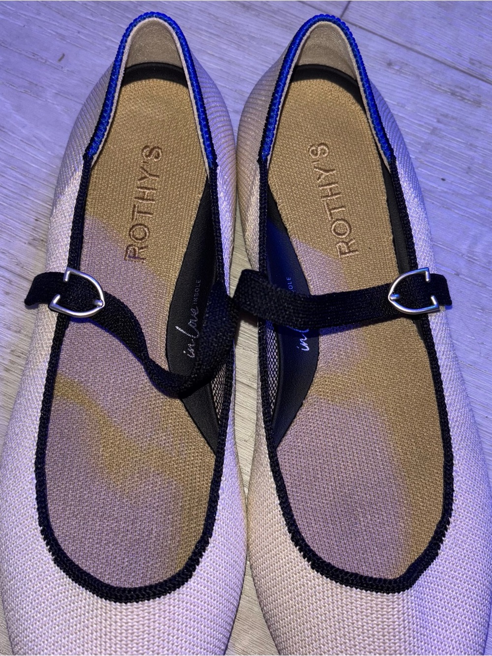 Rothy's Tan Mary Jane Flats 7.5 - Picture 5 of 7